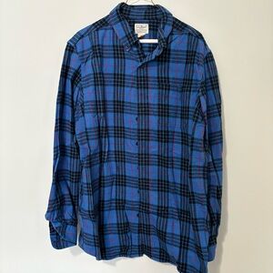 Men’s LL Bean Flannel Shirt